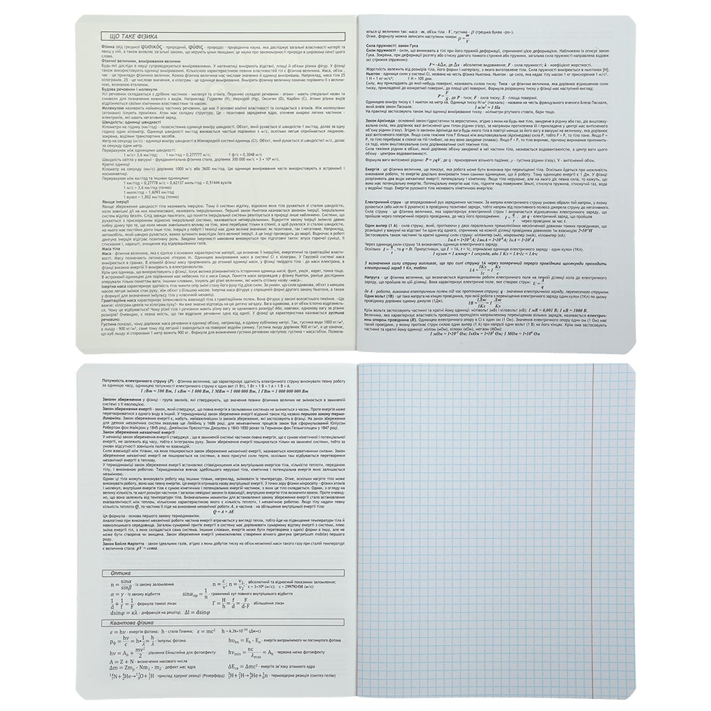 Тетрадь предметная BLACK 48 лист. клетка физика KIDS LINE ZB.1700-05 ZiBi