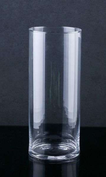 Ваза стеклянная прозрачная 30х12,5