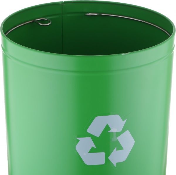 Урна EforMetal вулична зелений EFR-1321 green