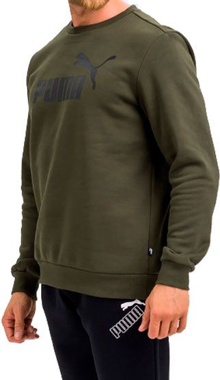 Джемпер Puma Essentials Fleece Sweat 85508215 р. L оливковый