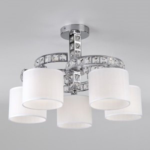 Люстра стельова Strotskis Salina 5x40 Вт E14 хром 60104/5 