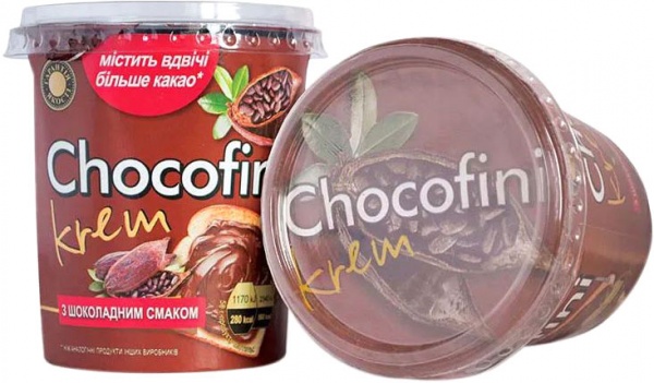 Паста Chocofini с шоколадным вкусом 400 г