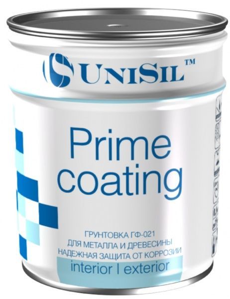 Грунтовка UniSil ГФ-021 Prime Coating серый мат 2,8кг