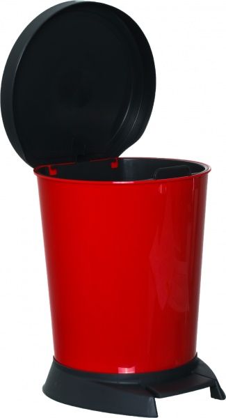 Відро для сміття Алеана червоне 10 л червоний 124065