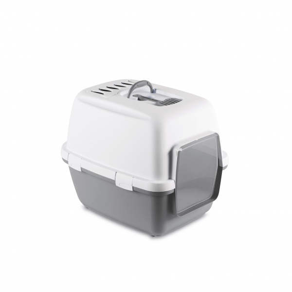 Туалет-будиночок Stefanplast з фільтром Cathy Comfort 58х45х48 см сірий