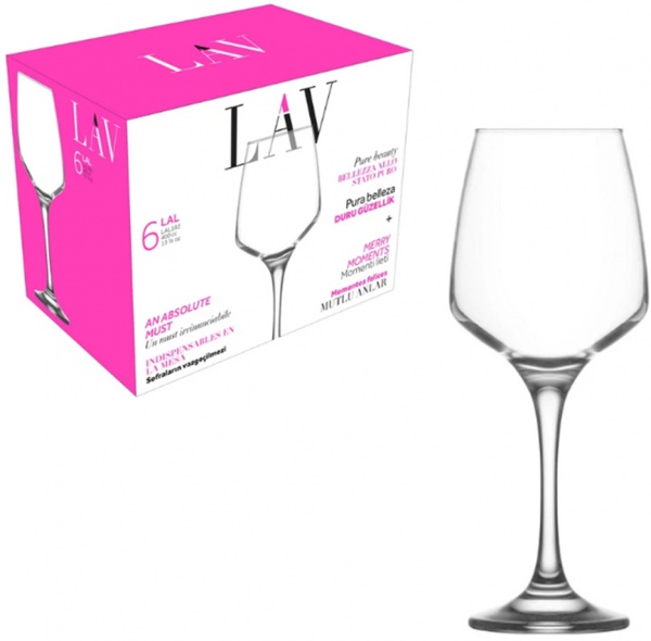 Бокал для вина Lal 400 мл LAV 