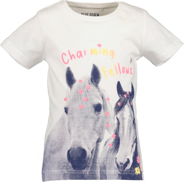 Футболка для дівчаток Blue Seven Спіріт TM р.116 білий 702257 X * 98 