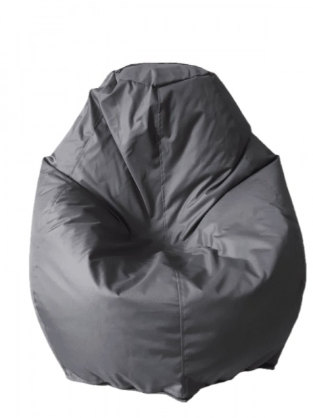 Крісло-мішок Flybag Груша XXL 1300х900 мм сірий 
