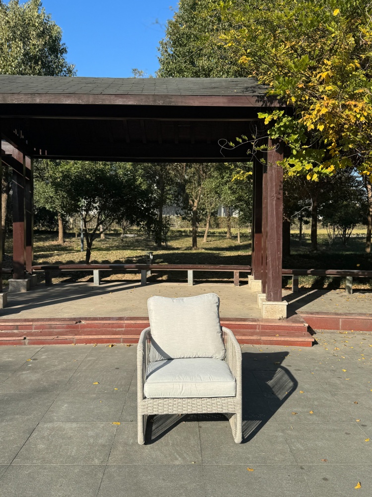 Комплект мебели Bella Vita из искусственного ротанга Мальта светло-бежевый