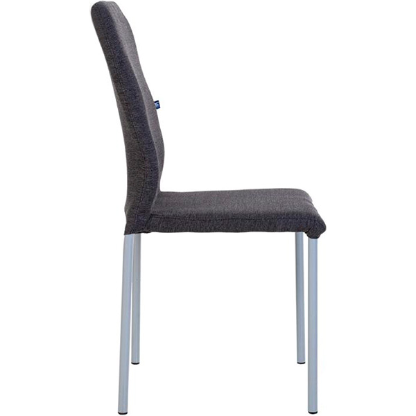 Стул обеденный Nowy Styl NIK ALU (BOX-4) (CH) GD-8 алюминий/темно-серый