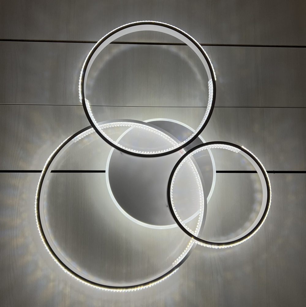 Люстра світлодіодна Luminaria 100 Вт LED-модуль білий AKRILIKA ROUND 100W 4R WHITE