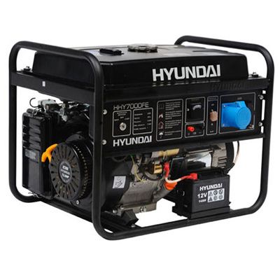 Бензогенератор Hyundai HHY7000FE — фото 1