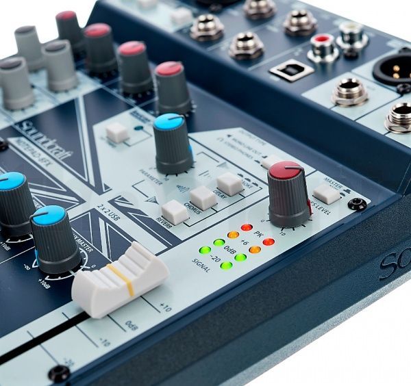 Пульт Soundcraft Микшерный NOTEPAD-8FX 5085984EU 