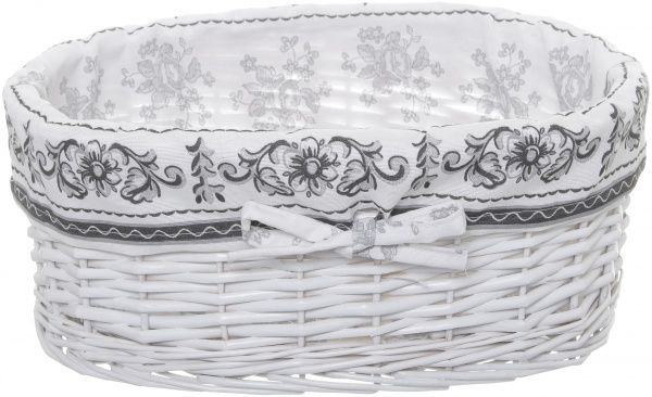 Кошик плетений з текстилем 40x31x16 см HQ13-53CD-3 