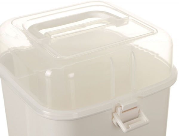 Органайзер декоративний для дрібниць глибокий 14,5x14,5x16 см 