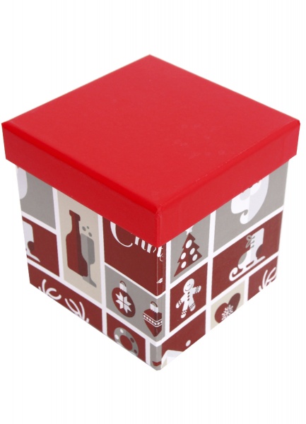 Коробка подарочная квадратная MarryChristmas 22.5х22.5см 4110