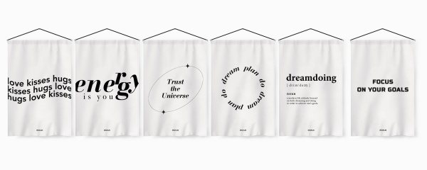 Флаг Dream&Do Flag Dreamdoing 60x40 см белый с рисунком 