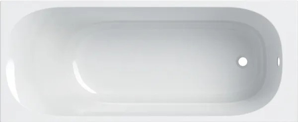Ванна акриловая Geberit Soana Slim с ножками 170х70 см 554.002.01.1 