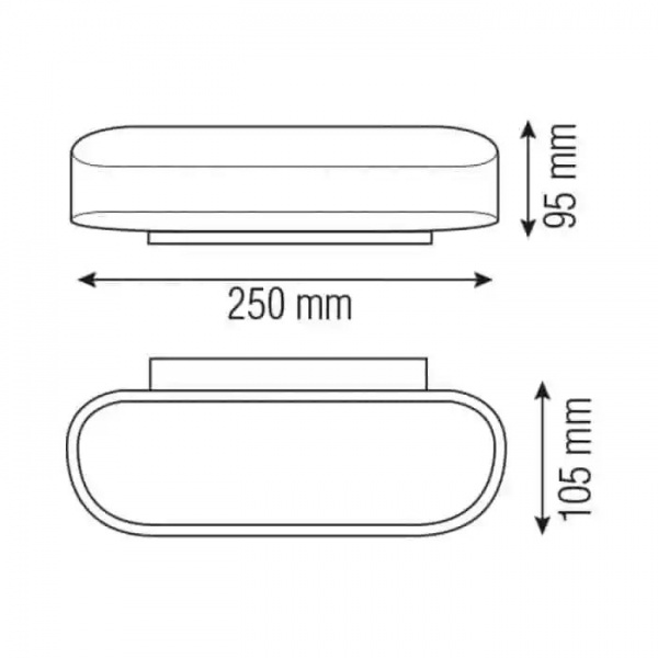 Світильник настінний HOROZ ELECTRIC 6 Вт білий 029-003-0006-010