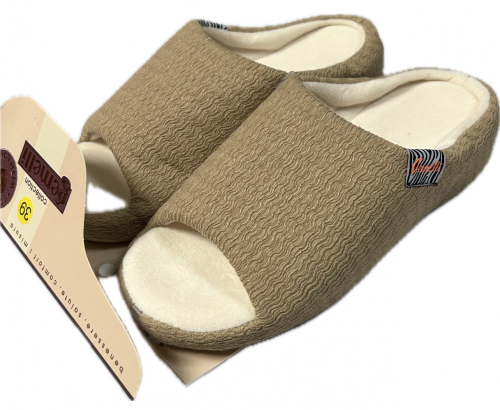 Тапки домашние Gemelli Нела р.38 бежевый