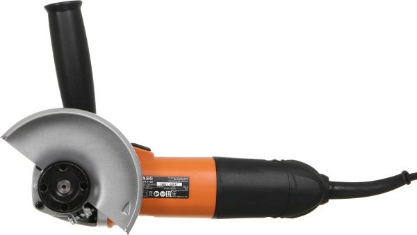 Болгарка (кутова шліфмашина) AEG 4935451402 WS8-125 + 25 абразивних дисків