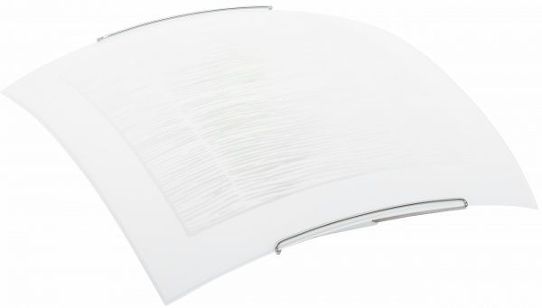 Світильник настінно-стельовий Nowodvorski ZEBRA 7 1x100 Вт E27 білий матовий 