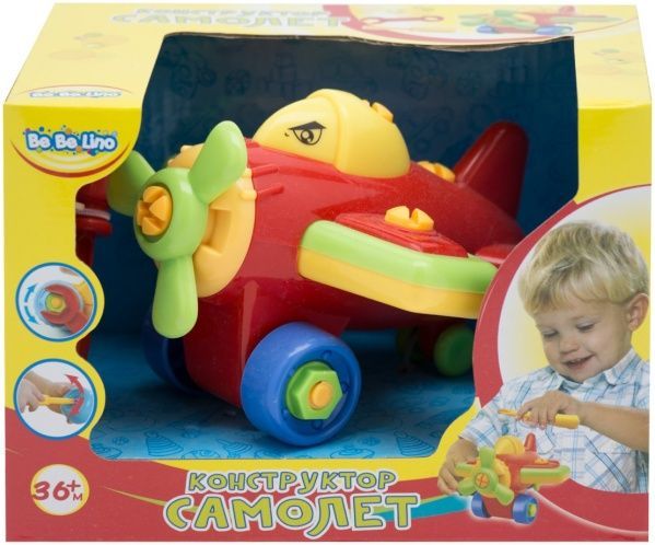 Конструктор Bebelino Самолет 57015