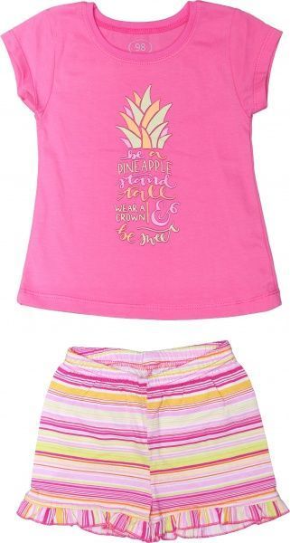 Піжама для дівчаток Фламінго 226-117 р.98 рожевий 