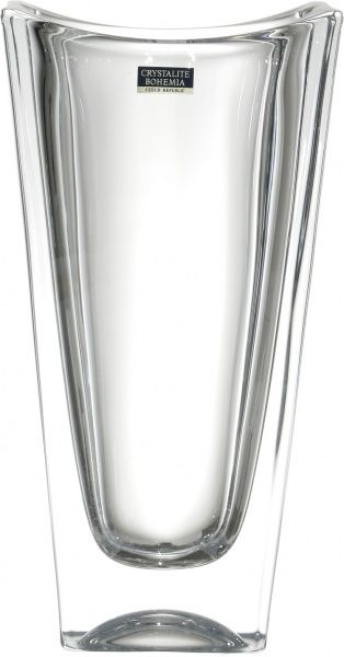 Ваза стеклянная прозрачная Okinawa 25,5 см Bohemia