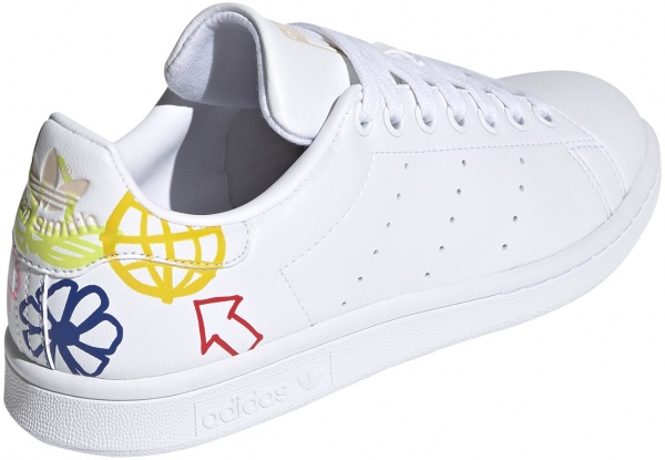 Кросівки Adidas STAN SMITH W FX5679 р.UK 6 чорно-білий