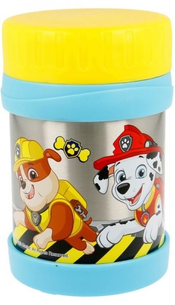 Термос детский STOR Paw Patrol - Pups Works Steel Isothermal Pot 284 мл