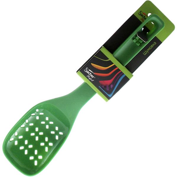 Шумовка Sacher нейлонова зелена
