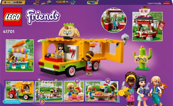 Конструктор LEGO Friends Ринок вуличної їжі 41701