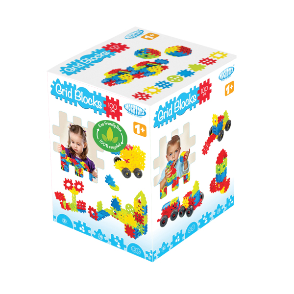 Конструктор Mochtoys 100 шт. 14x13x17,3 см 12325
