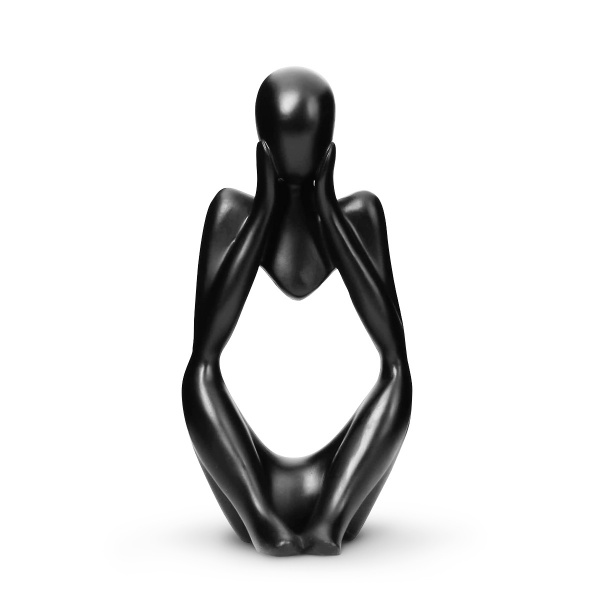 Фигурка декоративная Мыслитель DH-ST-16-2 Black