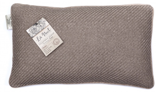Подушка декоративна Ruta 30x50 см тауп La Nuit 