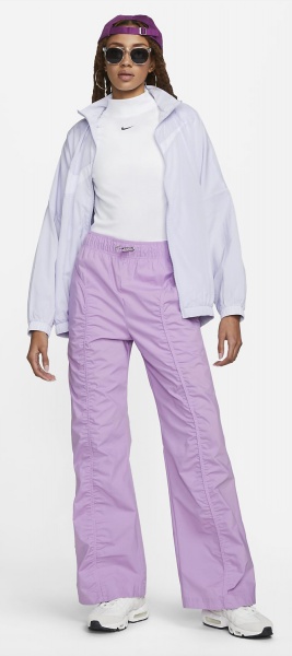 Футболка Nike W NSW ESSNTL RIB MOCK SS TOP DV7958-100 р.L белый