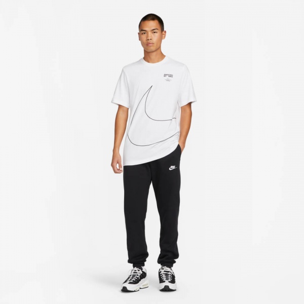 Футболка Nike M NSW TEE BIG SWOOSH 2 DZ2883-100 р.L білий
