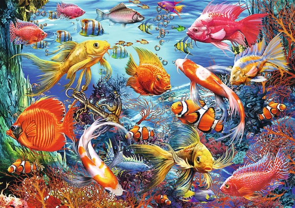 Пазлы Trefl Подводная жизнь 1060 элементов 10676