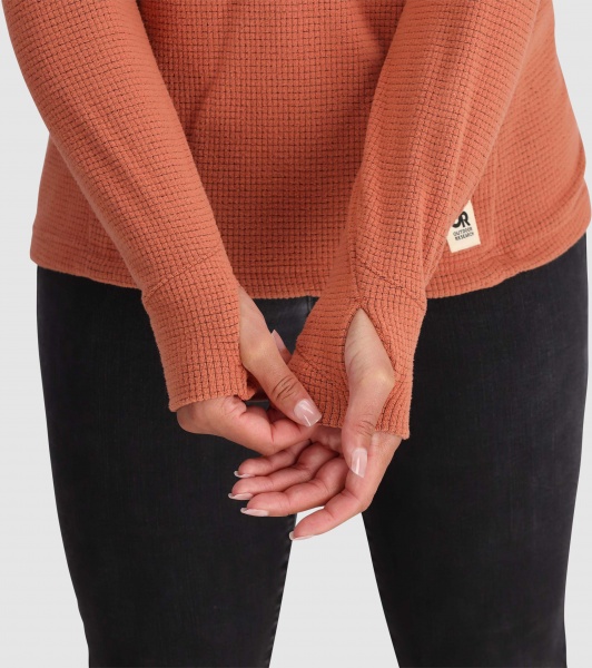 Джемпер Outdoor Research WOMEN'S TRAIL MIX SNAP PULLOVER 279973-2451 р.M коричневий