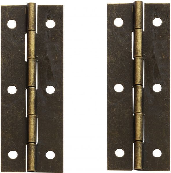 Петля декоративна стара латунь 60х20 мм 2 шт. 