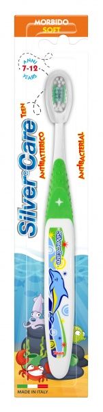 Детская зубная щетка Silver Care Teen цвет в ассортименте мягкая