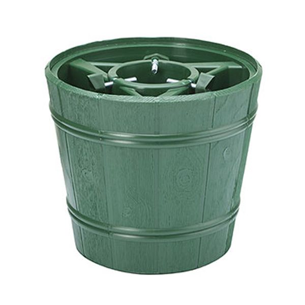 Стойка для елки Ведро зеленый 