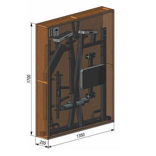 Станок комбинированный InterAtletika LC312