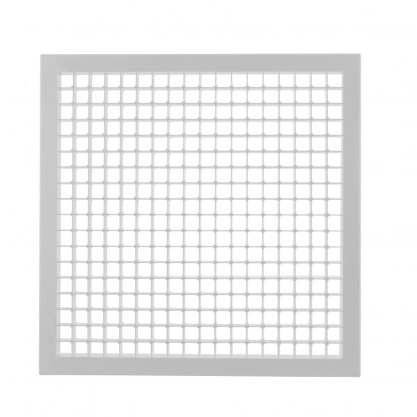 Гратка для вентиляції MiniMax 300x300 мм (1225АР) пластик білий 