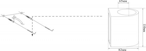 Подсветка декоративная Точка Света 1x9 Вт GU5.3 белый СВВ-011-110 