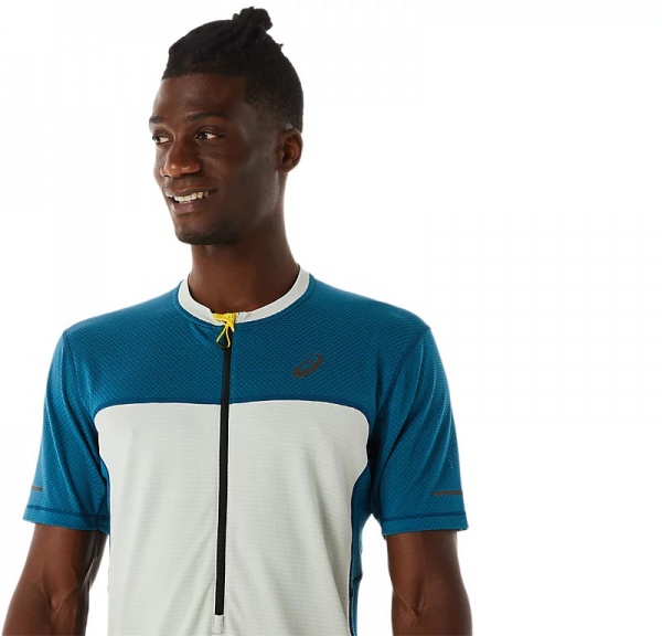 Футболка Asics FUJITRAIL SS TOP 2011C729-407 р.XL синій