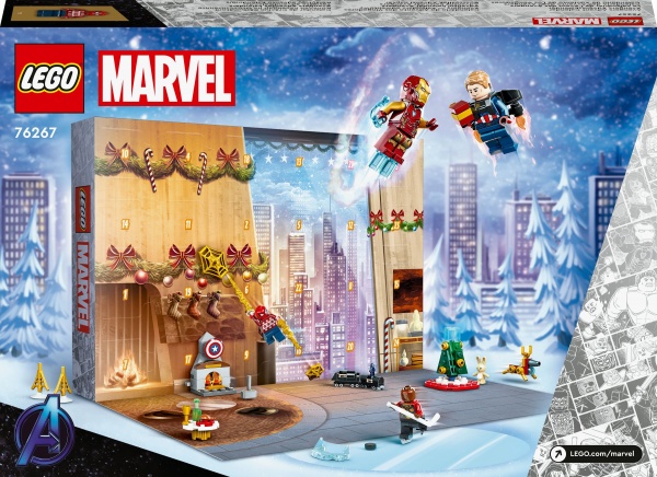 Конструктор LEGO Super Heroes Marvel Новогодний календарь «Мстители» 76267