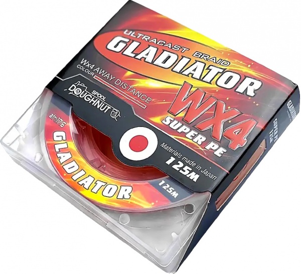Шнур Gladiator UltraCast Wx4 125м 0,1мм GLOR125-010