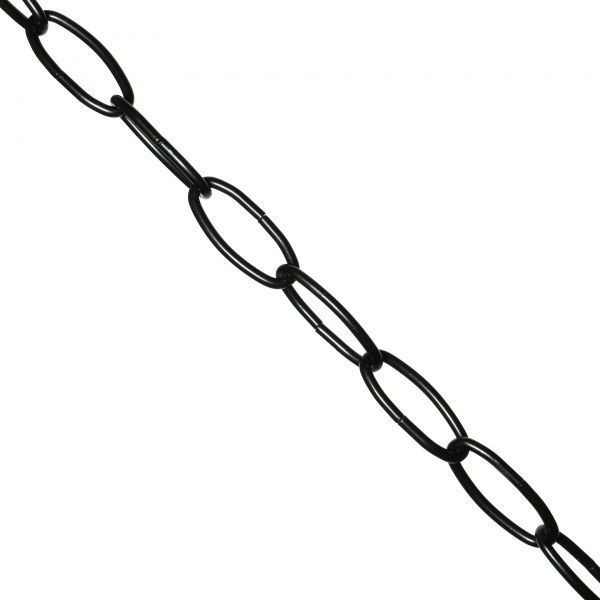 Цепь декоративная 3 мм 1 м черная